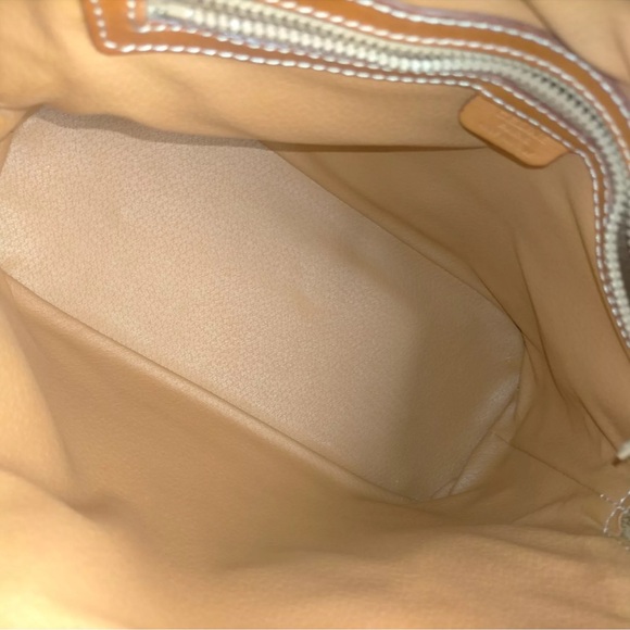 Authentic Celine Vintage Handbag Alma Monogram PVC Preowned - Picture 11 of 14